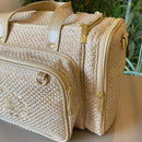 Kit Baby 5 Personalizado - Palha Ouro | Borboleta - Inclui Bolsa Personalizável