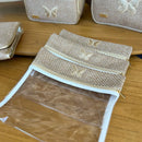 Kit Baby 5 Personalizado - Palha Ouro | Borboleta - Inclui Bolsa Personalizável