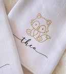 Kit de Fraldinha Completo e Personalizado com Nome do Bebê | 10 Peças Personalizadas